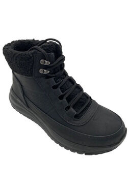 Skechers On-the-GO Lace-Up Hiker Boots Alpine Black - Medium